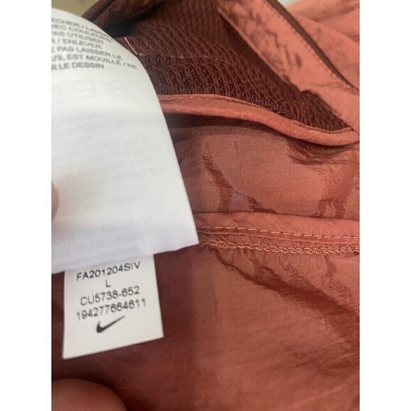 Mens Nike Windrunner Windbreaker Running Tech Jacket Black CU5738-652 Large L - Picture 15 of 16